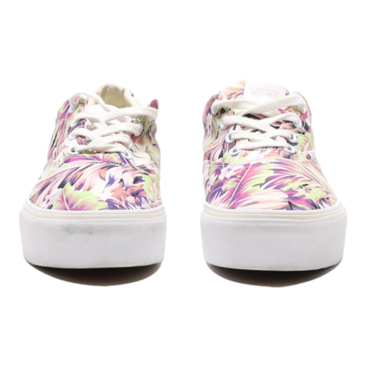 VANS Old Skool Low Top Trainers Purple Canvas Womens UK 5.5
