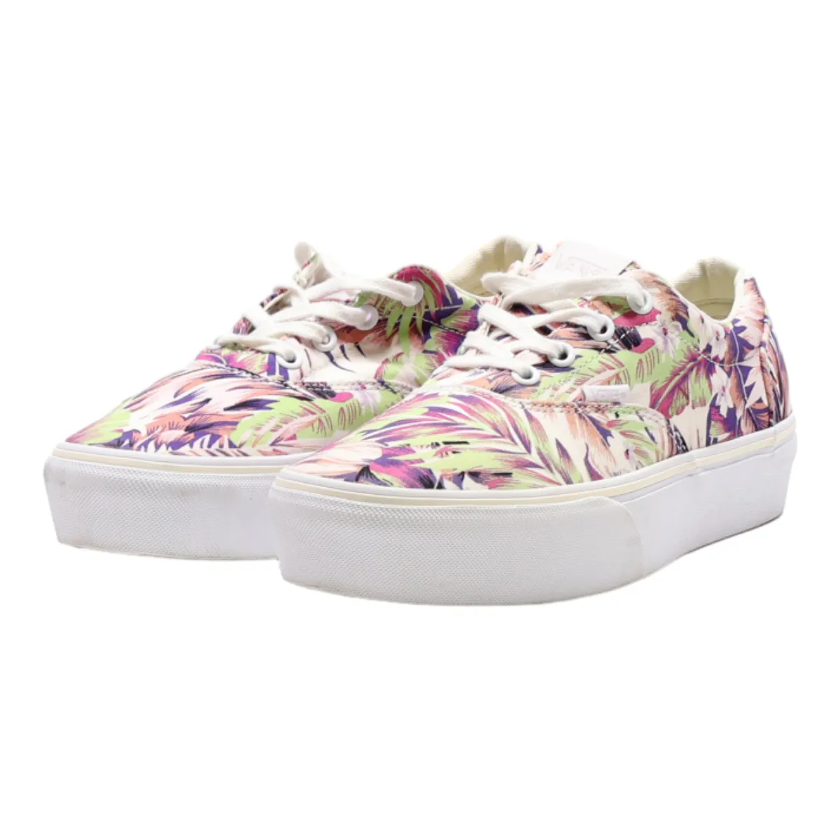 VANS Old Skool Low Top Trainers Purple Canvas Womens UK 5.5