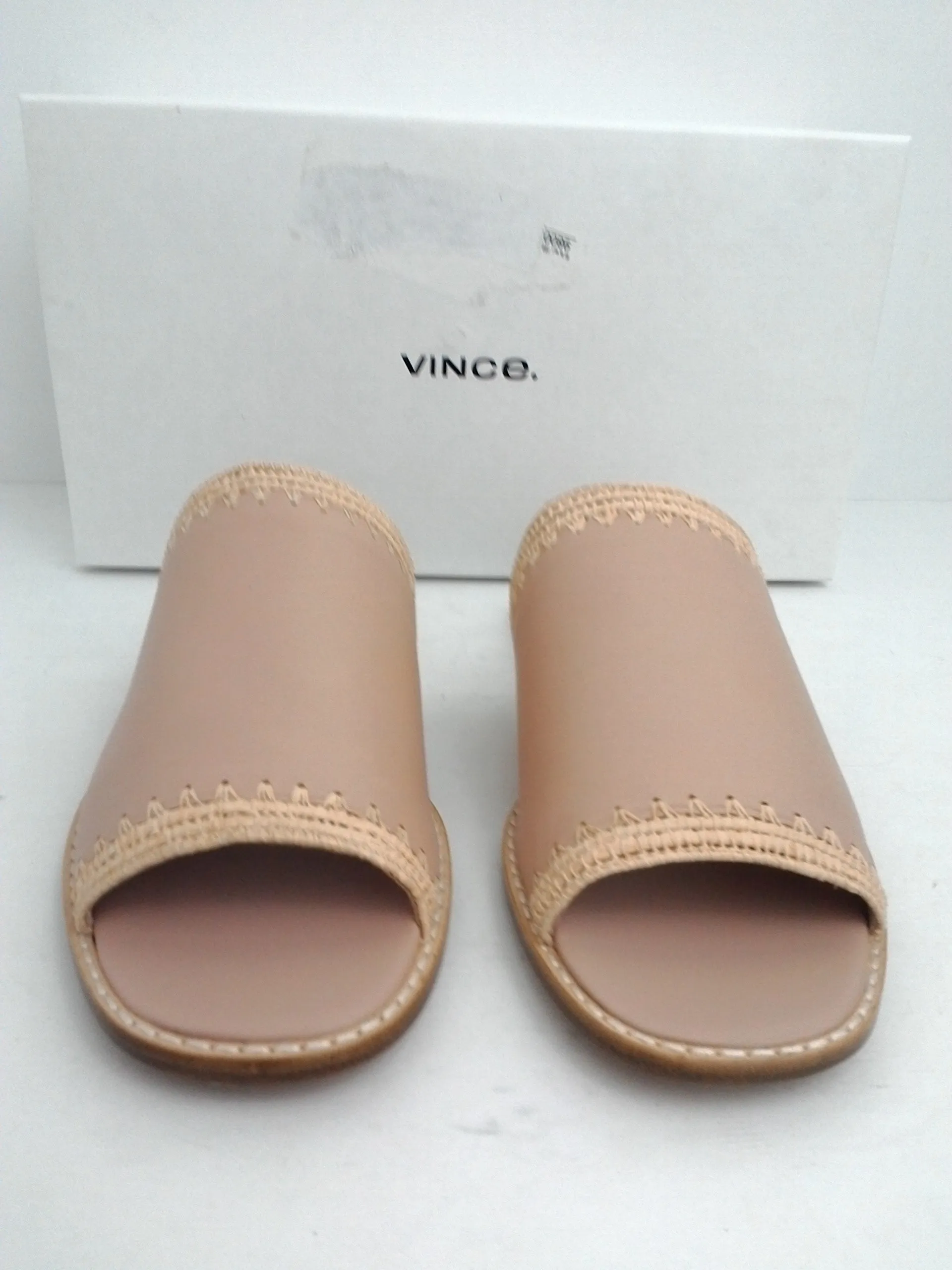 Vince Women's Padmore Praline Leather Size 6.5M