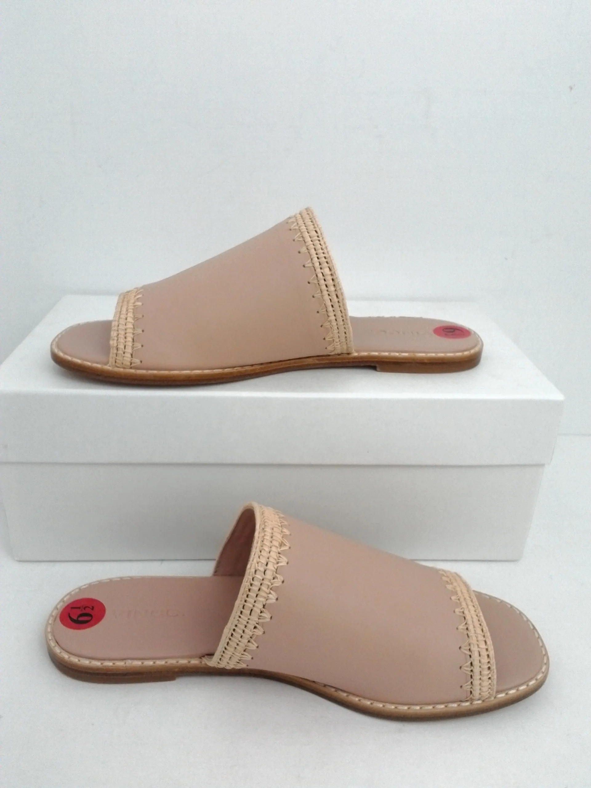 Vince Women's Padmore Praline Leather Size 6.5M