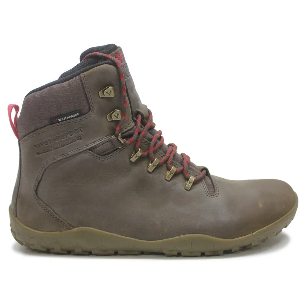 Vivobarefoot Mens Trainers Tracker II FG Hi-Top Lace-Up Leather Synthetic - UK 10