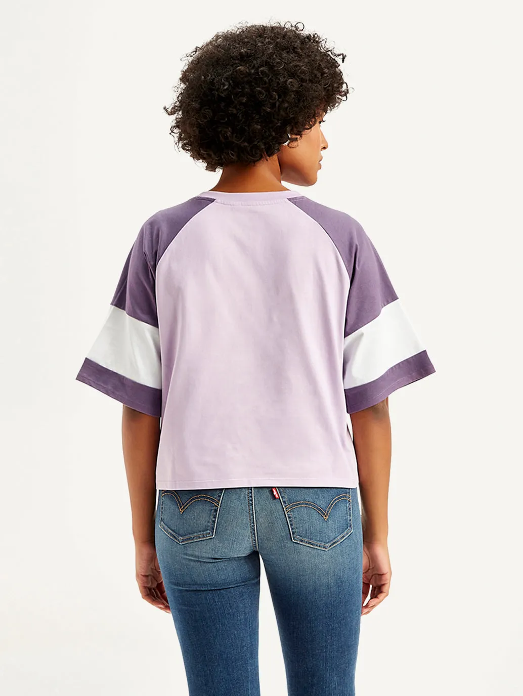 Women's Colorblock Loose Fit T-Shirt