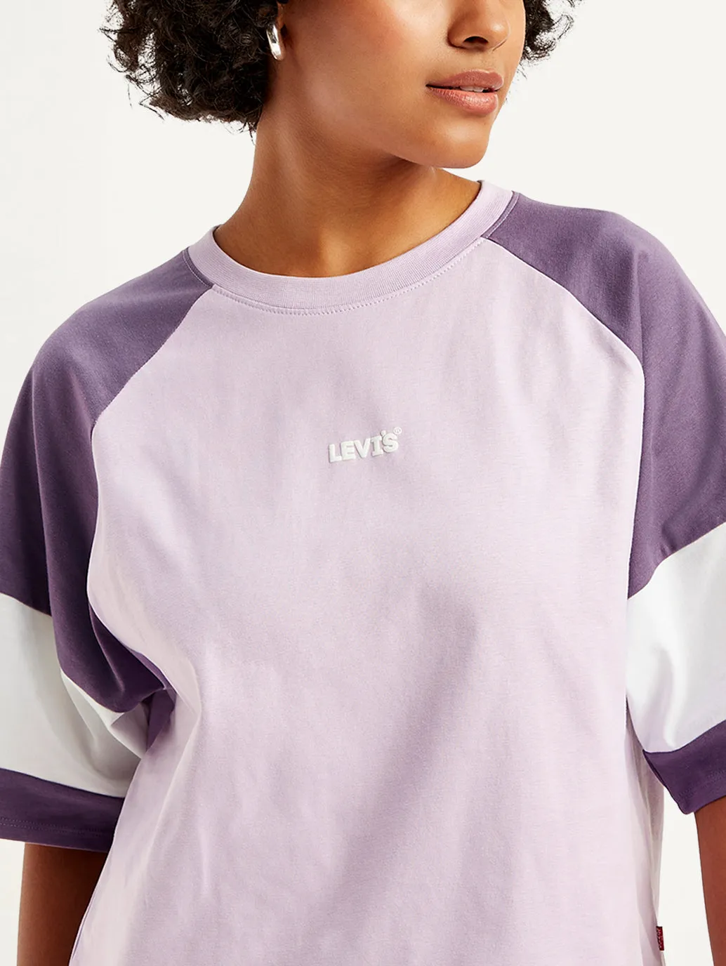Women's Colorblock Loose Fit T-Shirt