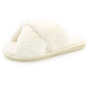 Women's Fuzzy Slippers（Beige）