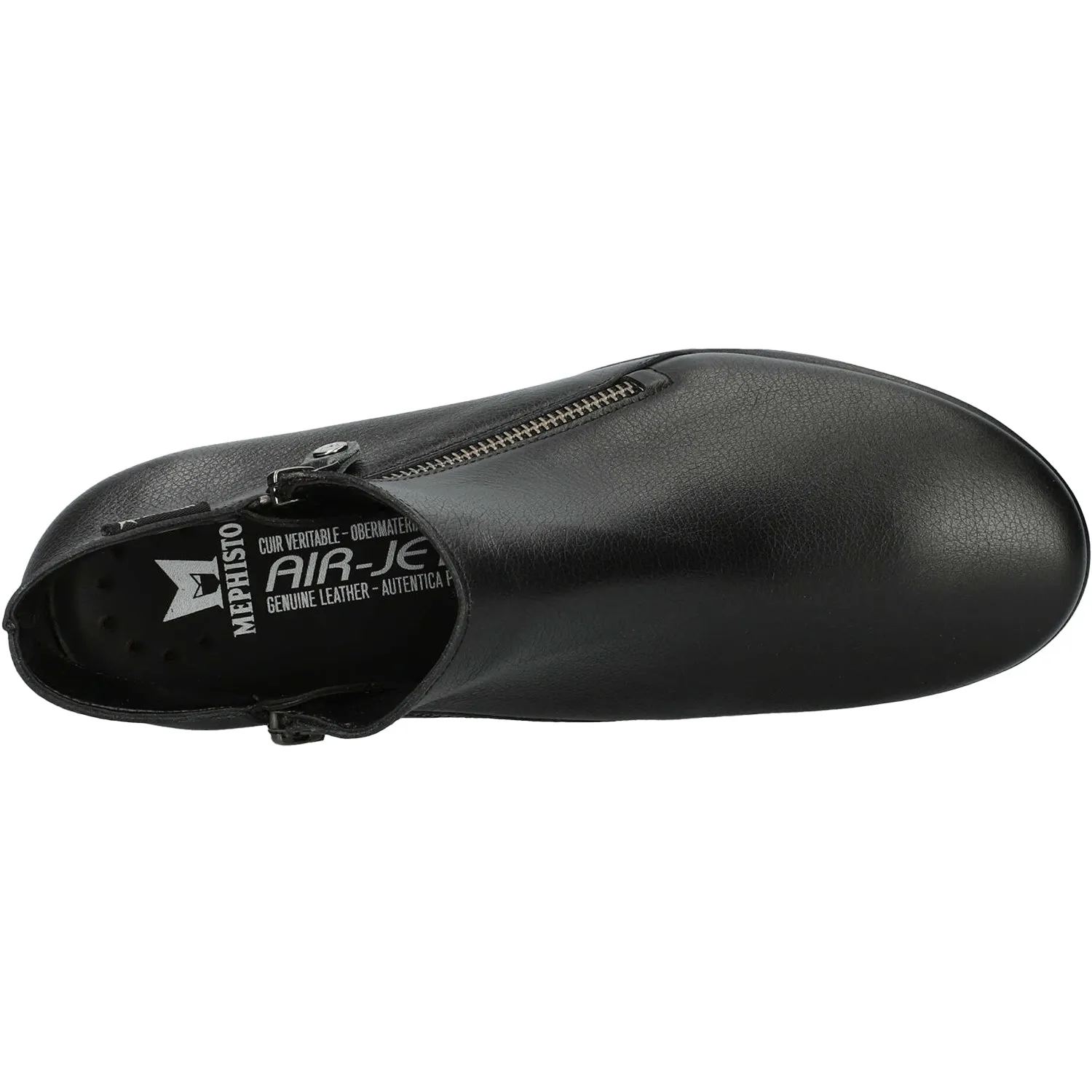 Women's Mephisto Romia Black Ceylan Grain Leather