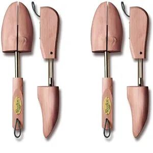 Woodlore | Shoe Trees for Men 2 | Pack Of Men's Adjustable Shoe Trees