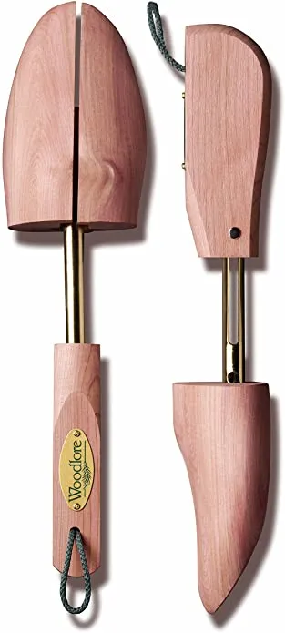 Woodlore | Shoe Trees for Men 2 | Pack Of Men's Adjustable Shoe Trees
